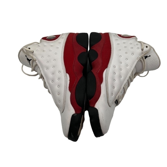 Nike Air Jordan 13 XIII Retro White Red Chicago Bulls Sneakers Size 5.5 Youth - Picture 6 of 8